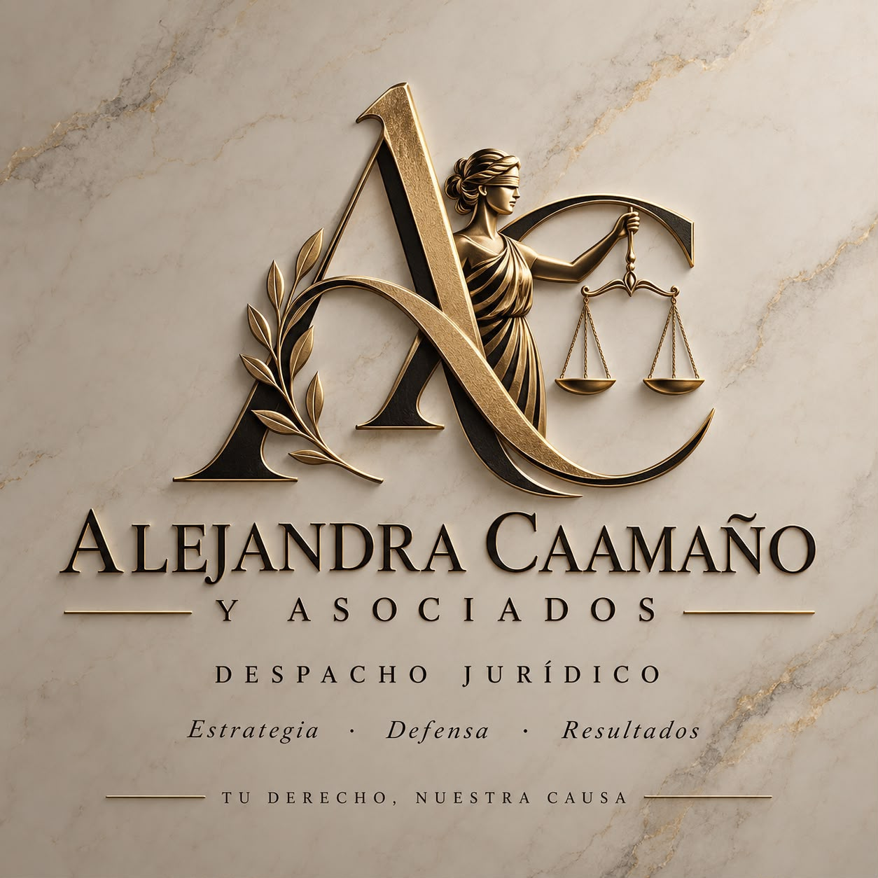 Logotipo Alejandra Caamaño y Asociados